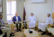 تفاصيل اجتماع العمادي وملادينوف في غزة اليوم