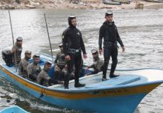 الشرطة البحرية في غزة - ارشيفية -