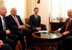 ينيامين نتنياهو خلال لقاء كونشير وفريدمان وغرينبلات - أرشيفية