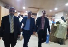مأمون سويدان مستشار الرئيس لشؤون الشباب يُجري جولة داخل مستشفى الهمشري بصيدا