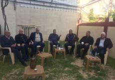  حلس يجتمع مع أمناء سر المكاتب الحركية الصحية في غزة