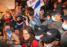 مظاهرة عنيفة ضد نتنياهو في القدس