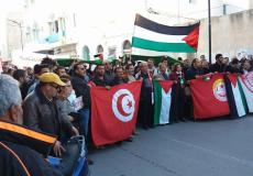 تونس وفلسطين - ارشيفية -