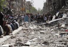 مخيم اليرموك للاجئين الفلسطينيين في سوريا