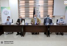لقاء المجلس الأعلى للقضاء مع رجال الإصلاح- غزة