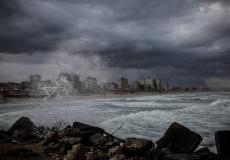 طقس فلسطين - منخفض جوي