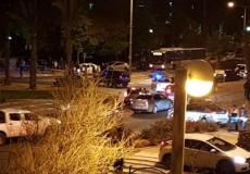 مكان الحادث بالنقب