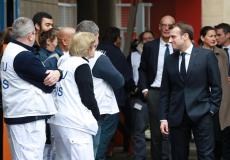 الرئيس الفرنسي ماكرون