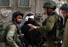 اعتقال شاب فلسطيني - ارشيف -