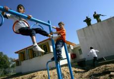 مستوطنون على حدود غزة