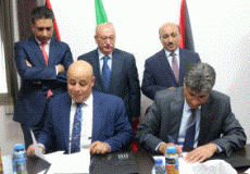 وزير الأشغال مفيد الحسانية ونظيره الأردني يطلقان تفعيل غرفة التحكيم الفلسطينية الدولية