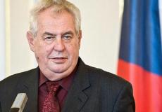 الرئيس التشيكي ميلوش زيمان