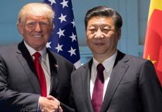 الرئيس الأمريكي دونالد ترامب ونظيره الصيني