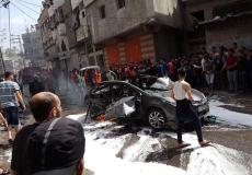 القصف الإسرائيلي على غزة