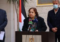 الدكتورة مي كيلة - وزيرة الصحة الفلسطينية