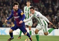 برشلونة يضرب قواعد بيتيس بالخمسة