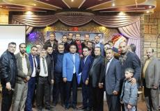  تكريم المعلم المتقاعد محمود قنديل بخان يونس
