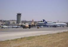 مطار ماركا العسكري في العاصمة الاردنية عمان