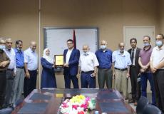 الثقافة بغزة تُكرّم الروائي العكشية الفائز بجائزة كتارا للرواية العربية