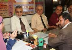 محمد عوض يتفقد لجان امتحانات الثانوية العامة في رفح