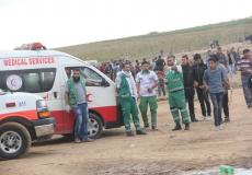 الخدمات الطبية في مسيرات العودة