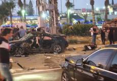 من مكان الحادث