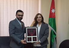 بسيسو والنسور يؤكدان عمق العلاقات الثقافية الفلسطينية الأردنية
