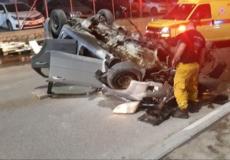 إصابات خطيرة أثر حادث طرق في شفاعمرو