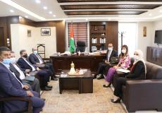 اجتماع وزارة الزراعة مع المؤسسة المصرفية 