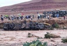 انقلاب حافلة في المغرب أدت لوفاة 17 شخص