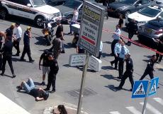 مكان عملية الطعن في القدس