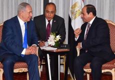 اجتماع بين الرئيس المصري السيسي ورئيس الوزراء الإسرائيلي بنيامين نتنياهو - توضيحية
