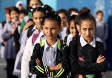 طلبة مدارس غزة