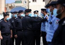 غزة: مدير عام الشرطة يتفقد مركز شرطة دير البلح