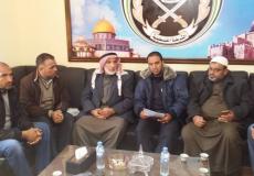 النائب الأسطل يلتقي قيادة شرطة محافظة رفح