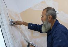 تعليم شرق خانيونس يشرع في إعادة تأهيل الغرفة الإرشادية بإحدى مدارسه