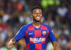 أنسو فاتي لاعب برشلونة