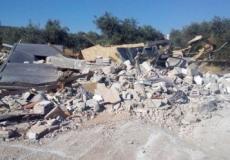 هدم خيمة سياحية غرب بيت لحم بحجة عدم الترخيص