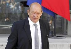  وزير الخارجية الفرنسي جان إيف لودريان 