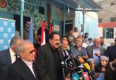 وزيرا التربية الفلسطيني واللبناني يزوران مدرسة تابعة "للأونروا" في بيروت