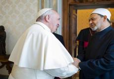 بابا الفاتيكان يستقبل شيخ الازهر احمد الطيب