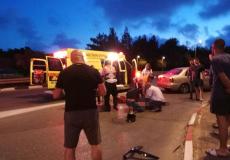 مصرع مواطن أثر حادث دهس قرب مفرق هعامكيم بجانب يوكنعام