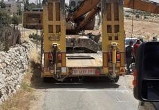 الاحتلال يُخطر بوقف حفريات مدرسة شرق بيت لحم