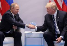 الرئيس الأمريكي دونالد ترامب ونظيرة الروسي بوتين