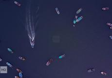 بحر غزة بعدسة المصور الفلسطيني سليمان حجي