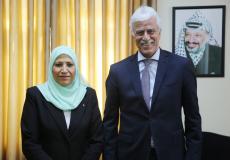 وزيرا شؤون المرأة والتعليم