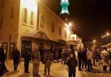 مستوطنون يقتحمون مسجد النبي يونس في الخليل