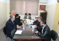 تربية الوسطى تعقد اجتماعاً للجنة الجودة وخدمة الجمهور