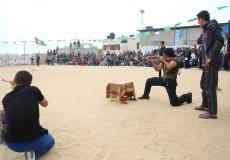 صورة من بطولة الشهيد جرار للقنص