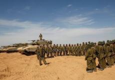 الجيش الإسرائيلي يتأهب على حدود غزة